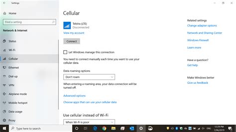 sim card manager windows 10